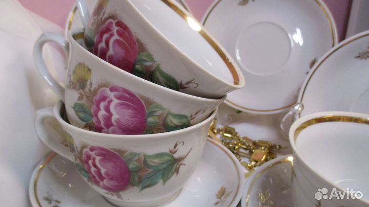 Чайные пары Пион Сумской фз 80-90-е