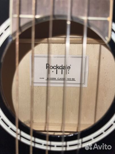 Классическая гитара rockdale modern classic 100-bk