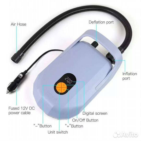 Насосы для лодки пвх SUP