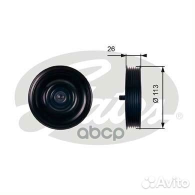 Ролик ремня приводного hyun/KIA santa FE/tucson