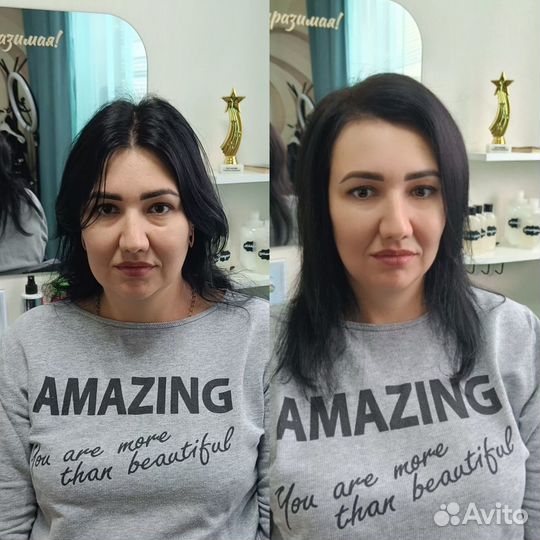 Прикорневой объем волос долговременный