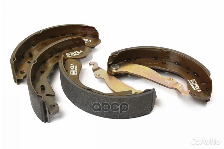 Колодки тормозные chevrolet lanos 98- задн. BR804