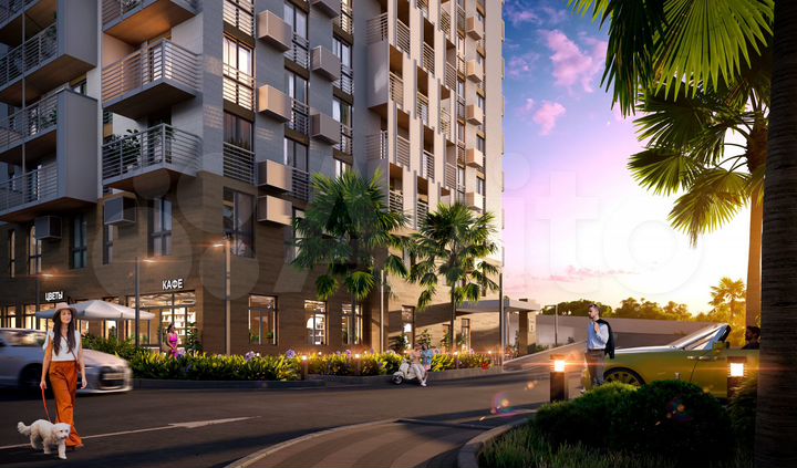 1-к. квартира, 54,4 м², 11/16 эт.