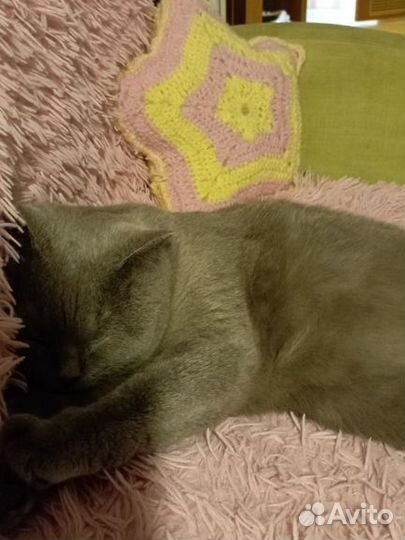 Подушка вязаная