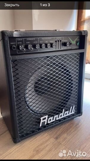 Randall v2xm комбоусилитель гитарный