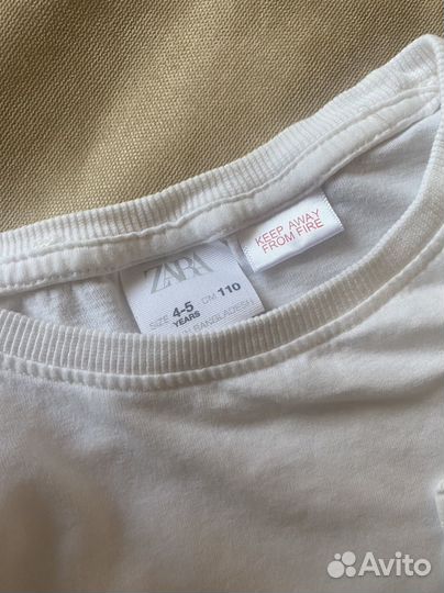 Футболка с длинным рукавом zara