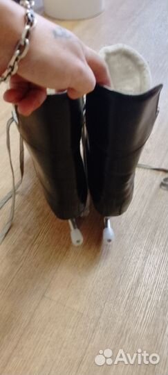 Коньки хоккейные СССР мастерские 1977 г