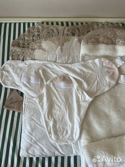 Конверт младенцу, на выписку. Зима-весна