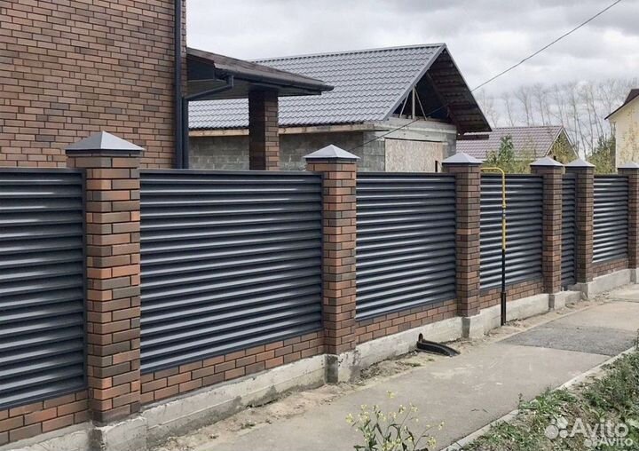 Забор жалюзи новый