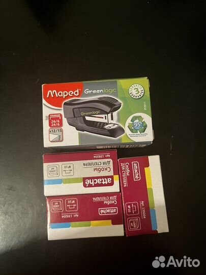 Скобы для степлера,степлер, новый