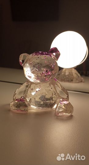 Мишка из эпоксидной смолы