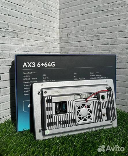 Автомагнитола 2DIN от Pioneer, AX3 6+64,gb