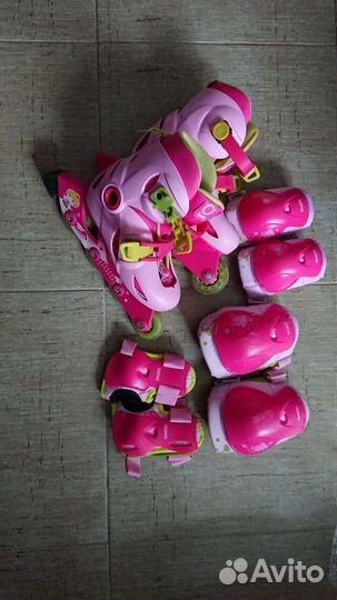Роликовые коньки детские раздвижные