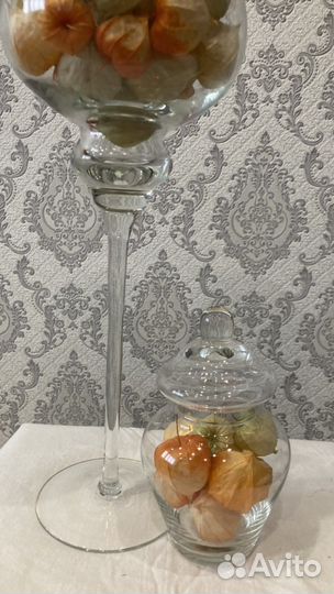 Сухоцветы для творчества Клюква