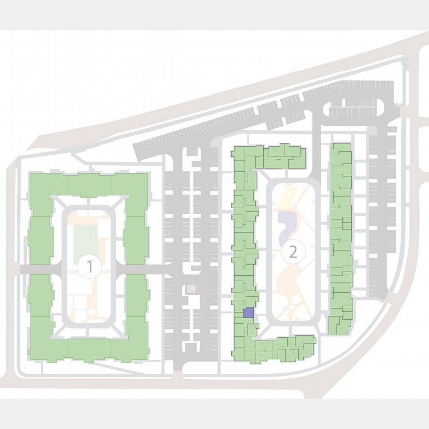1-к. квартира, 37,7 м², 1/4 эт.