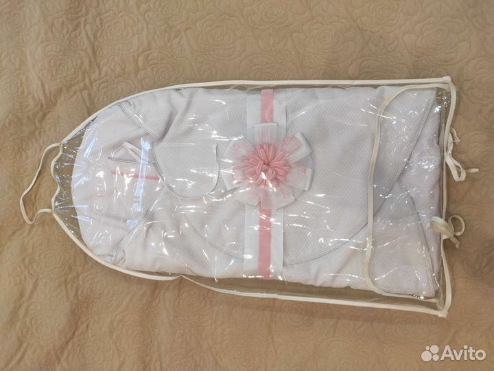 Конверт на выписку для девочки лето, весна