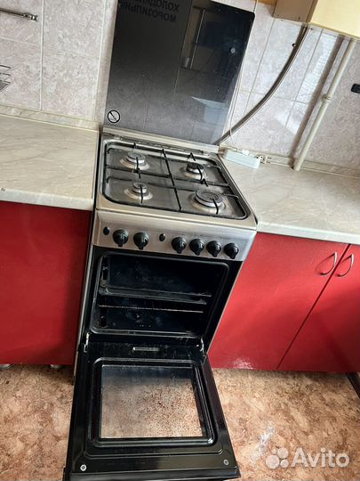 Газовая плита бу indesit