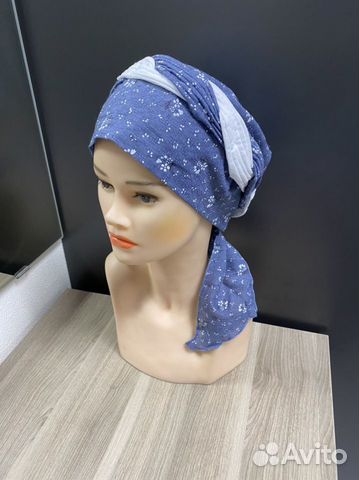 Шапочка летняя тонкий лён