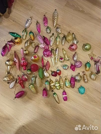 Елочные игрушки СССР