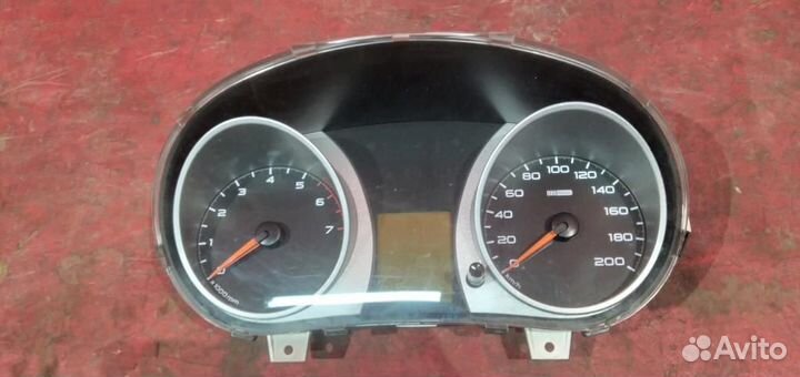 Гранта панель приборов АКПП