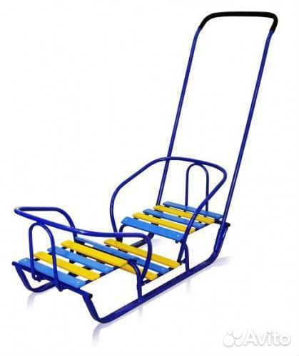 Санки коляска для двойни