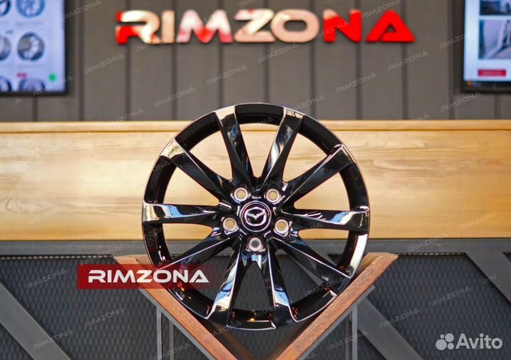 Кованые диски R17 на Mazda 6
