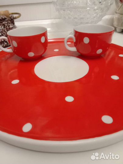 Фарфоровый поднос