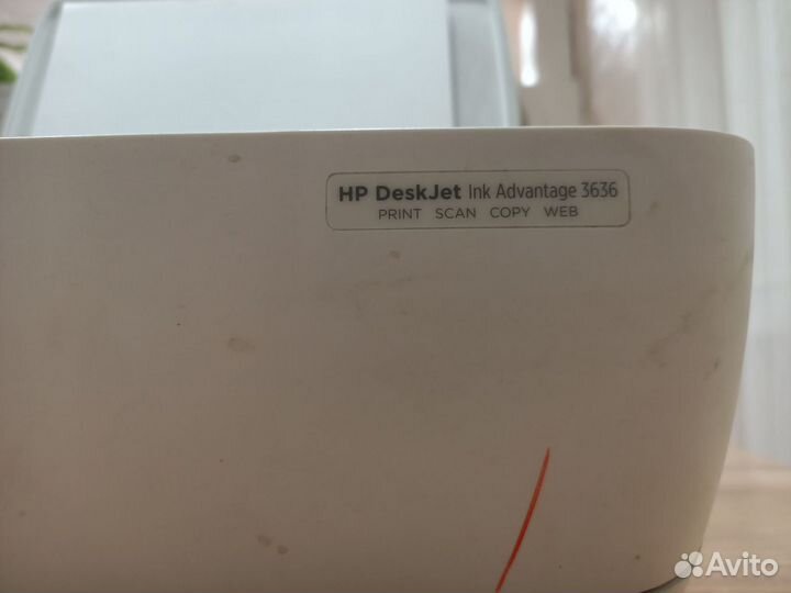 Принтер струйный HP с Wi-Fi