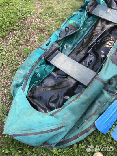 Лодка надувная двухместная