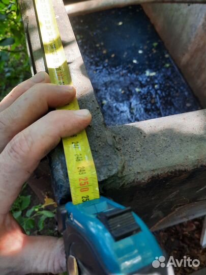 Бак емкость для воды металл