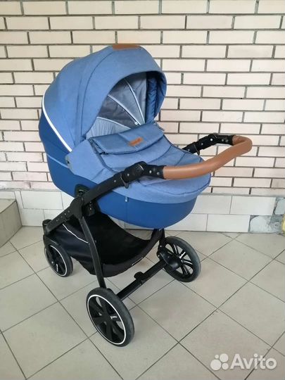 Коляска Noordi Fjordi Sport Melange Leather 3 в 1