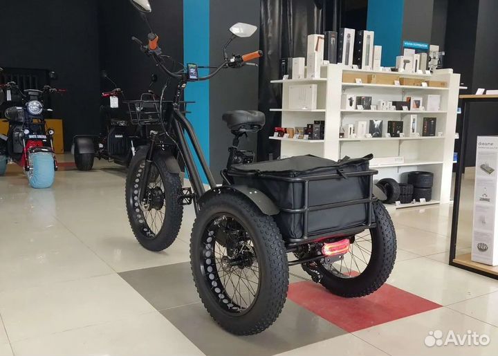 Трехколесный Электровелосипед Minako Trike 26