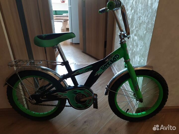 Велосипед детский Black Aqua Hot Rod колёса 16
