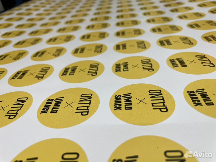 Печать Наклеек /Реклама на авто / Плоттерная резка