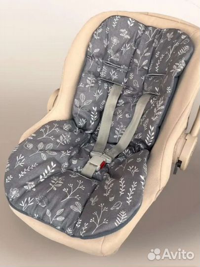 Матрасик в коляску, переноску, автокресло