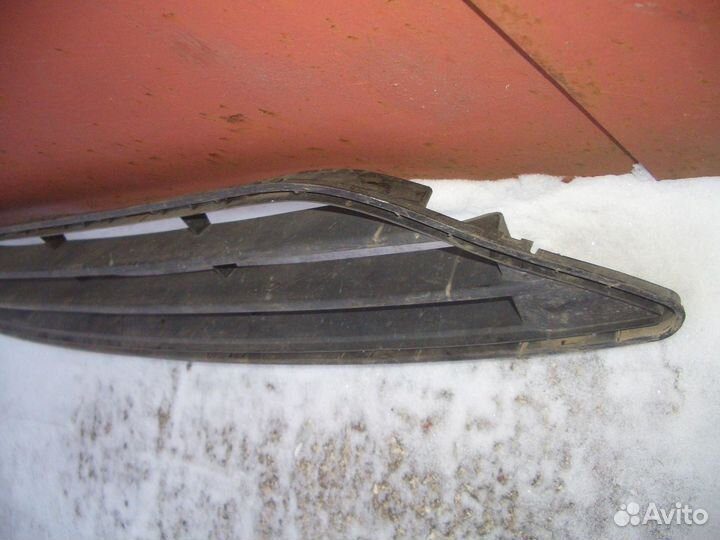 Решётка переднего бампера Ниссан Х-Трейл с17