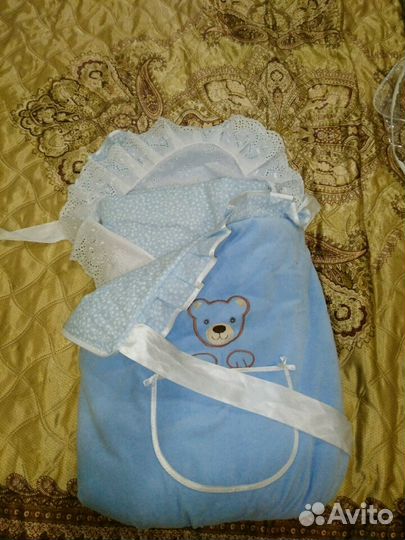 Конверт на выписку для мальчика