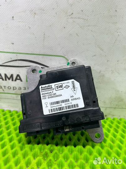 Блок управления подушек безопасности Renault