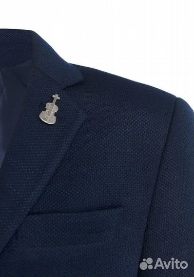 Пиджак школьный для мальчика 140