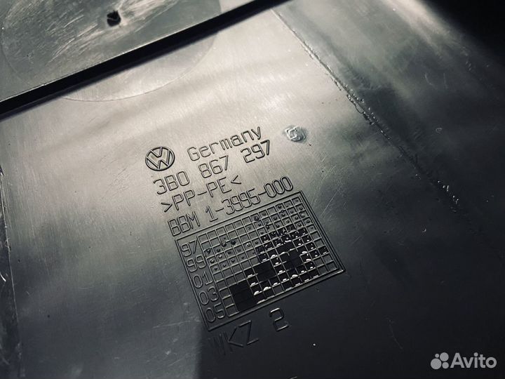 Обшивки стойки VW Passat B5