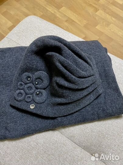 Шапка палантин (комплект)