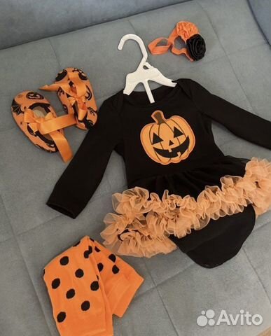 Костюм для девочки малышки хэллоуин детский
