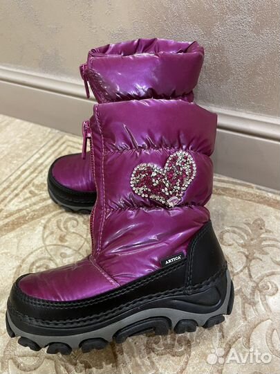 Ботинки на девочку artica размер 21-22