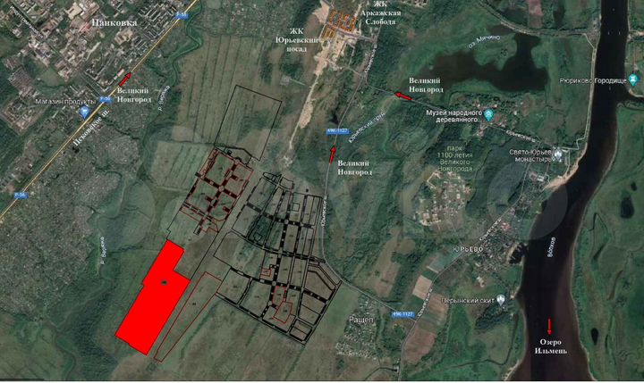 Участок 40 га (ИЖС)