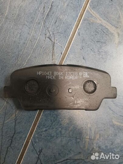 Тормозные колодки на mohave с 2014г