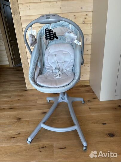 Колыбель-стульчик -шезлонг Chicco baby hug 4в1 air