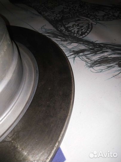 Тормозные диски BMW переднии, изаднии