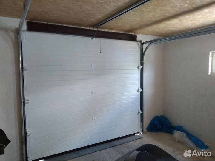 Ворота гаражные монтаж за наш счёт