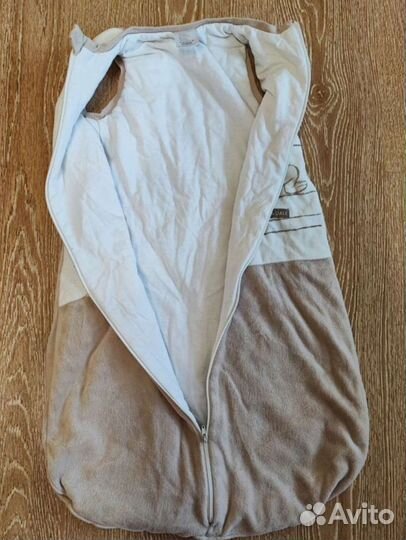 Спальный мешок 68-74 + круг на шею в подарок