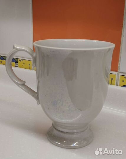 Кружка большая фарфор
